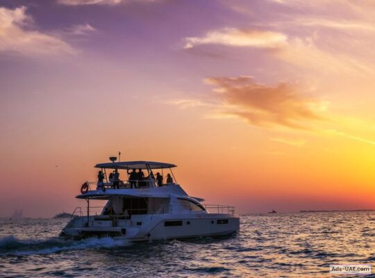 Dubai Marina: Yacht Tour with Breakfast or BBQ – Ultimate Luxurious Experience!