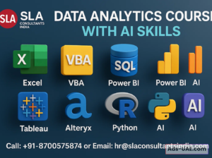 Data Analyst Course in Noida, Sector 10, Free Data Science with AI by SLA