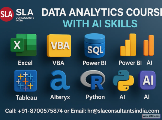 Data Analyst Course in Noida, Sector 10, Free Data Science with AI by SLA